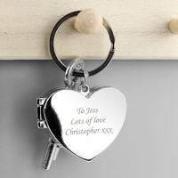 Heart Photoframe Keyring