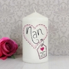 Heart Stitch Nan Candle