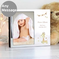 Hessian Giraffe Photo Frame Album 6x4