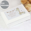 Hessian Giraffe Wooden Jewellery Box