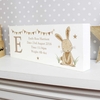 Hessian Rabbit Mantel Block