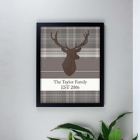 Highland Stag Poster Frame