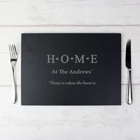 HOME Slate Rectangle Placemat
