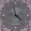 Home Sweet Home Slate Clock