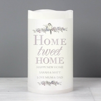 Home tweet Home LED Candle