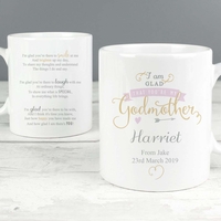 I Am Glad... Godmother Slim Mug