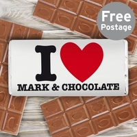 I HEART Milk Chocolate Bar