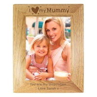 I Heart My... 5x7 Wooden Photo Frame