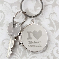I heart Photo Keyring