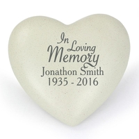 In Loving Memory Heart Memorial