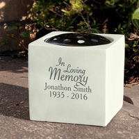 In Loving Memory Memorial Vase