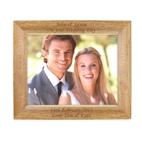 Landscape Wooden Photo Frame 10x8