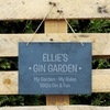Large Hanging Slate Sign