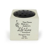 Life & Love Memorial Vase