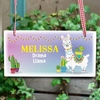 Llama Wooden Sign