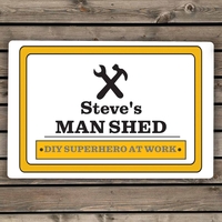 Man At Work Sign