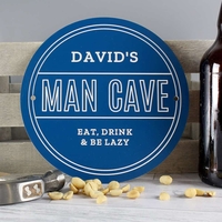 Man Cave Heritage Plaque