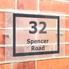 Marble Acrylic House Sign