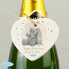 Me To You Gold Stars Ceramic Heart Decoration
