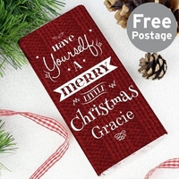 Merry Little Christmas Milk Chocolate Bar
