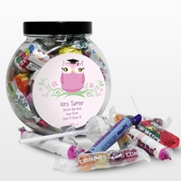 Miss Teacher Owl Sweet Jar