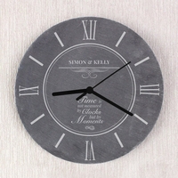 Moments Slate Clock