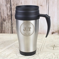 Monogram Travel Mug