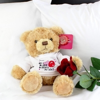 Monster Heart Message Bear