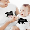 Mother & Baby Mama Bear T-Shirt And Vest Set (Large & 0-3mths)