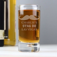 Moustache Bubble Shot Glass