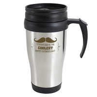 Moustache Travel Mug