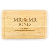 Mr & Mr Large Chopping Board