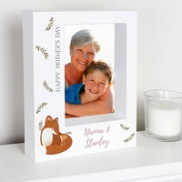 Mummy and Me Fox 7x5 Box Photo Frame
