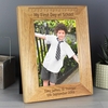My First Day at School 5x7 Wooden Photo Frame