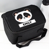 Panda Black Lunch Bag
