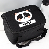 Panda Black Lunch Bag