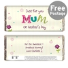 Patchwork Flowers Milk Chocolate Bar