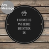 Paw Prints Pet Sign