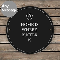 Paw Prints Pet Sign