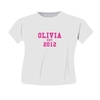 Personalised Established PinkText Tshirt 2-3 years