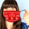Personalised Festive Christmas Face Covering