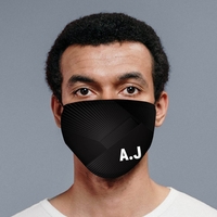 Personalised Initial Face Covering