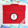 Personalised Initial Red Book Bag