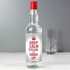 Personalised Keep Calm Vodka