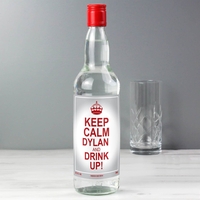Personalised Keep Calm Vodka