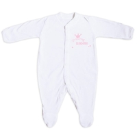 Personalised Little Princess Babygrow 0-3 Months