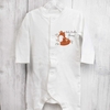 Personalised Mummy and Me Fox 0-3 Months Babygrow