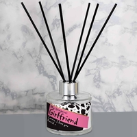 Personalised Pink & Black Reed Diffuser