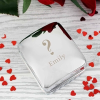 Personalised Proposal Ring Box