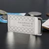 Personalised Shell Pattern Money Clip